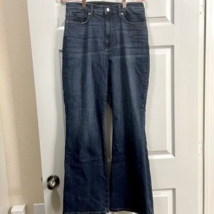 Banana Republic Curvy High-Rise Slim Flare Jean